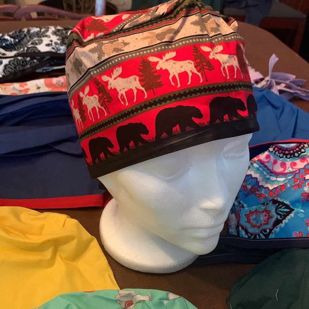 Scrub caps - Picture 2 of 3